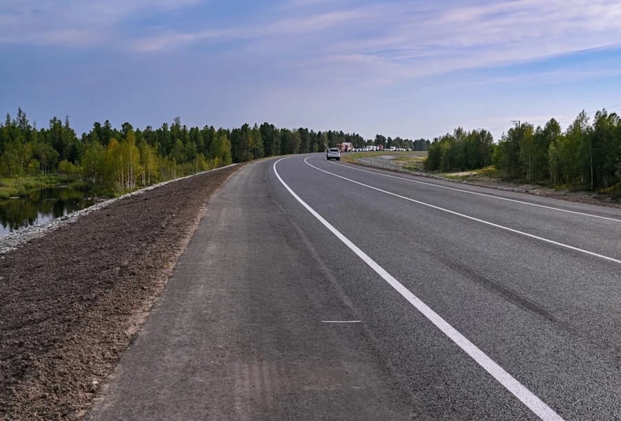 В Ямало-Ненецком автономном округе в 2023 году по нацпроекту отремонтировали 15 км дорог